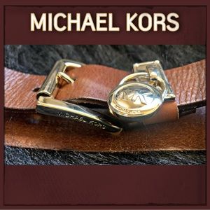 Michael Kors Leather Belt